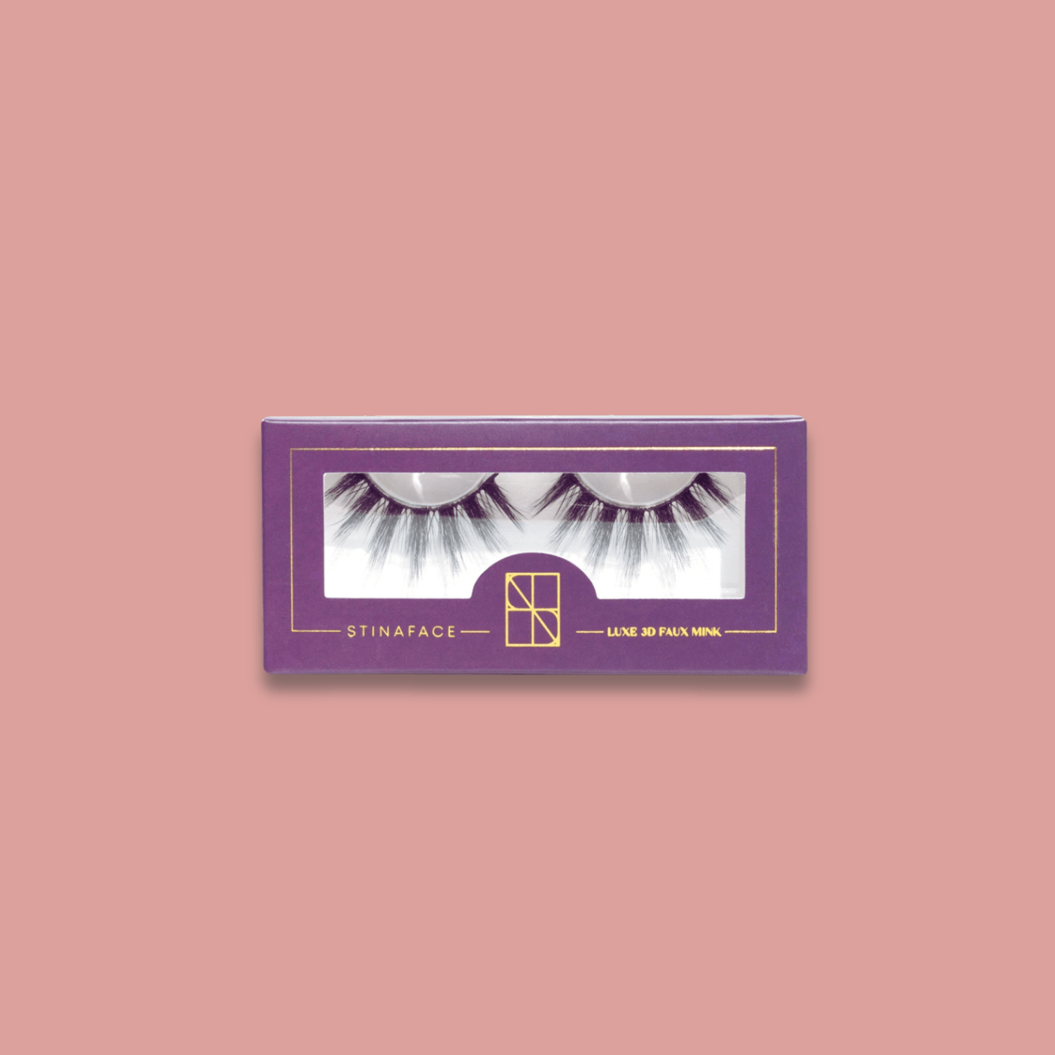 Stinaface 3D Poppy Faux Mink Lashes – Fluffy, Lightweight & Reusable False Eyelashes.