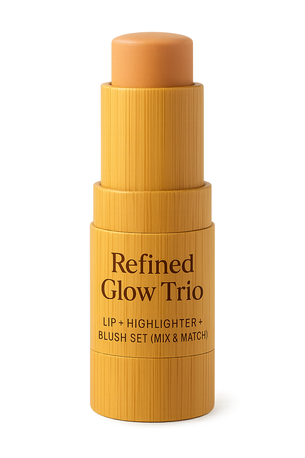 Refined Glow Trio – Lip, Blush & Highlighter
